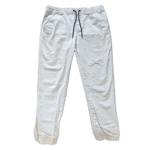 Old Navy white jogger pants